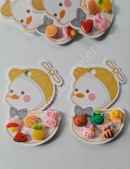 Lastik tokalı objeliler