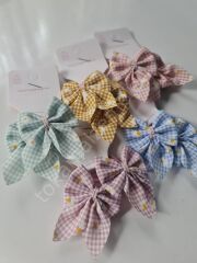 Papatya Kumaşlı Lastik tokalı