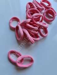 24lü lastik toka açık pembe