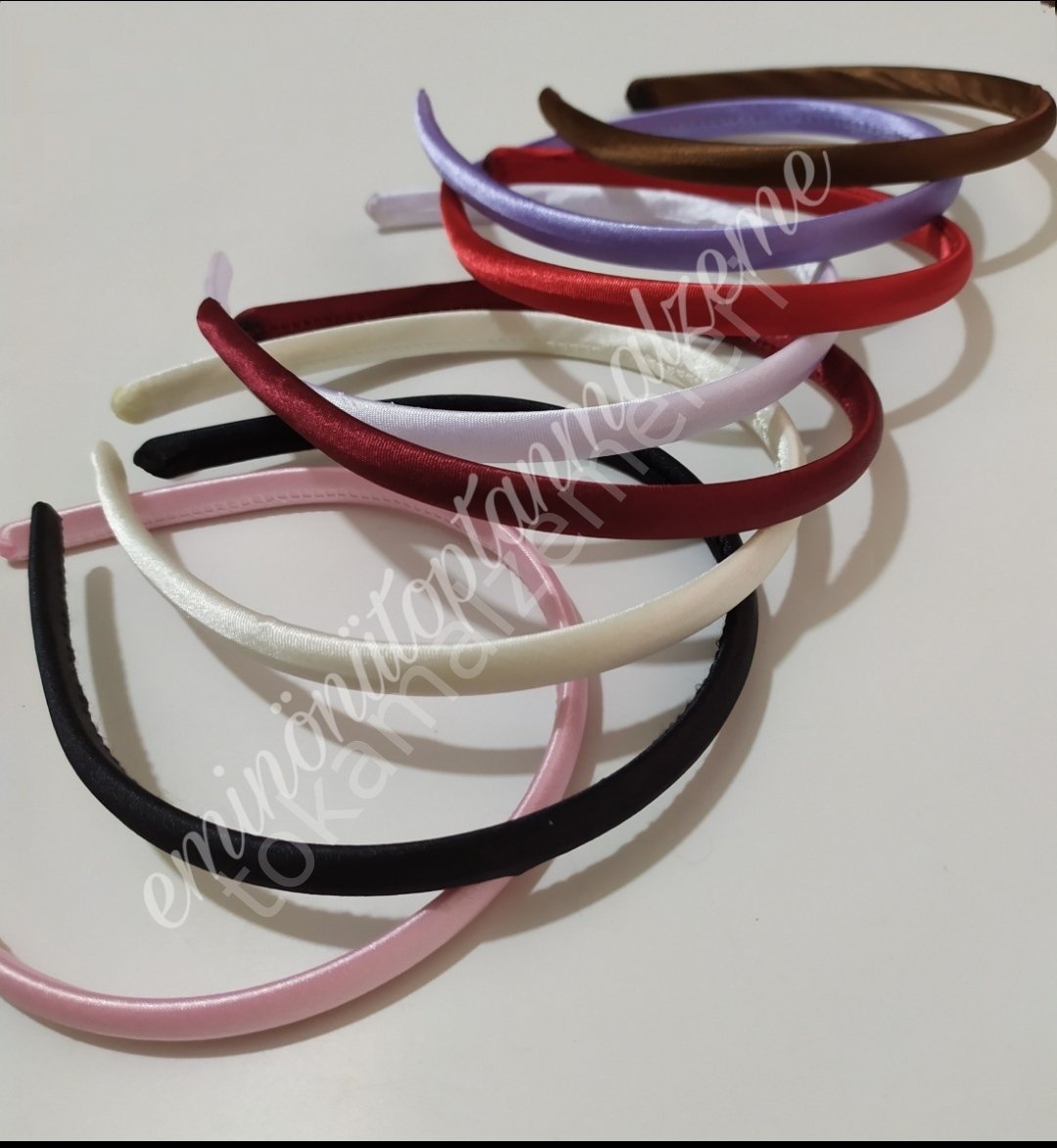 Saten Kaplı Taçlar (12li)