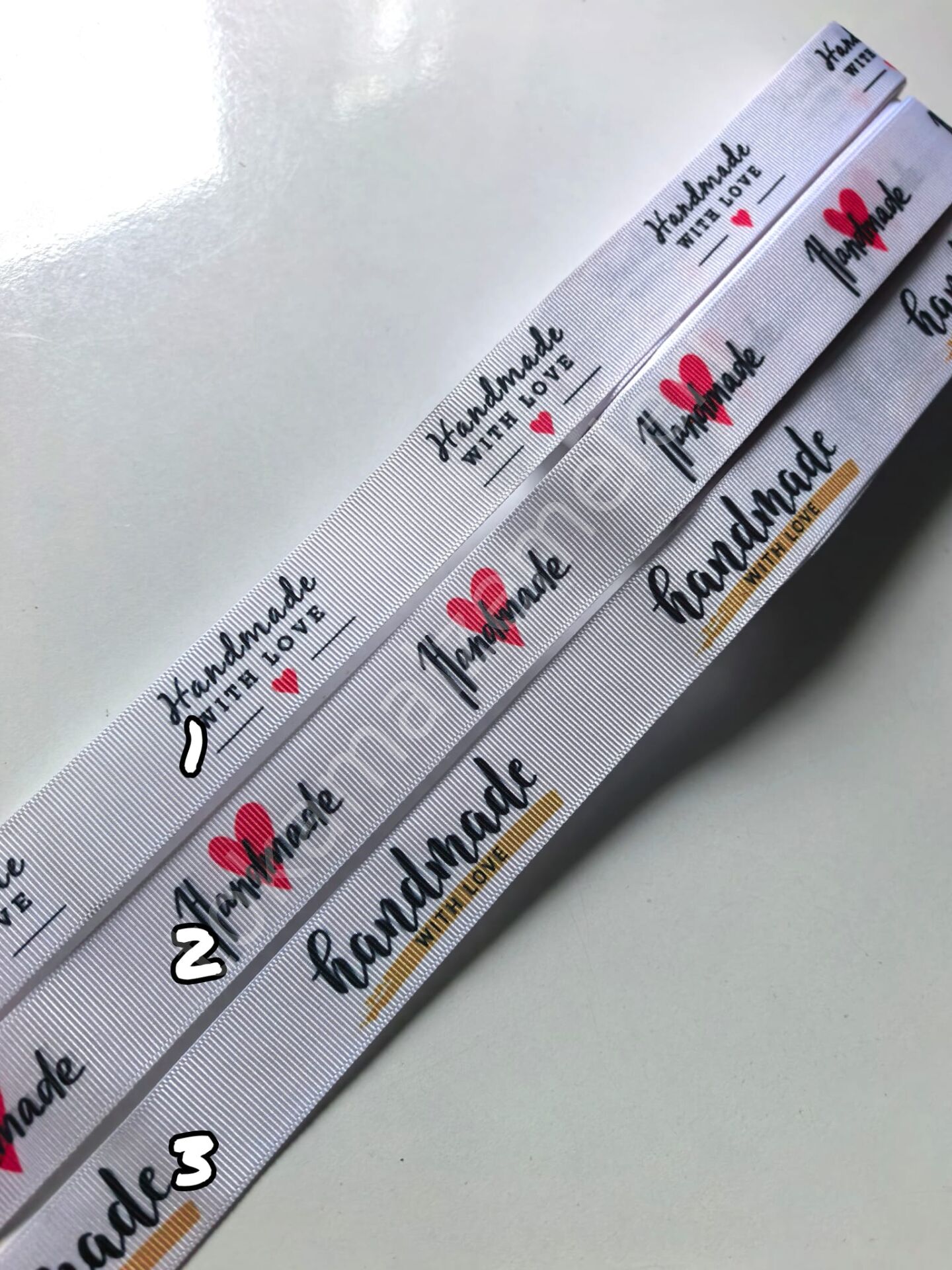 2,5cm Handmade kurdeleler (5mt)