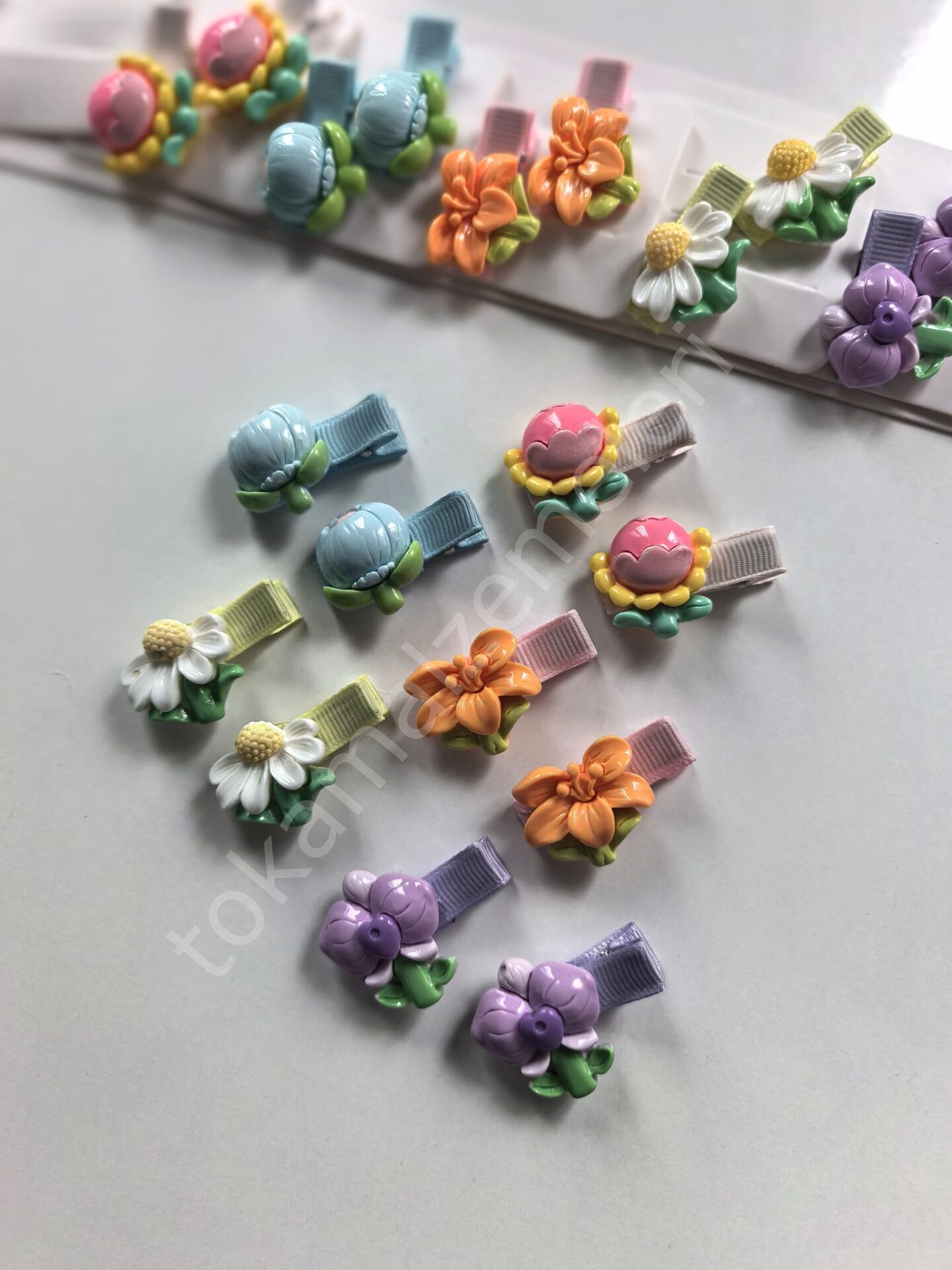 Çiçek Konseptli Tokalar