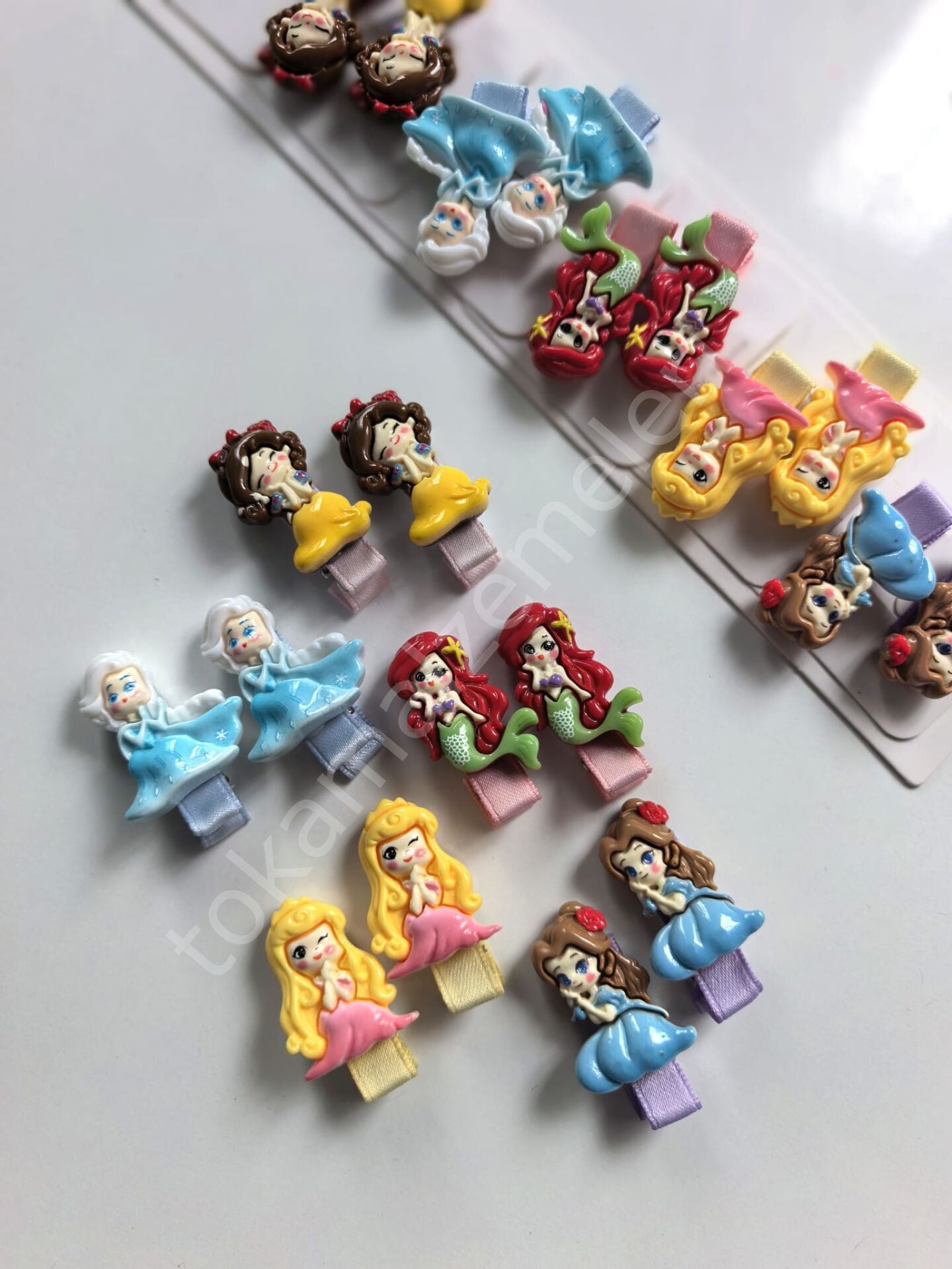 Prenses kızlar pens tokalı