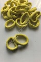 24lü lastik toka limon sarısı