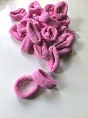 24lü atkuyruğu lastiği pembe