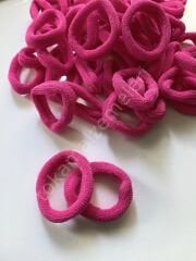 24lü atkuyruğu lastiği koyu pembe