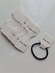 Toka kartı Lastik toka 25li