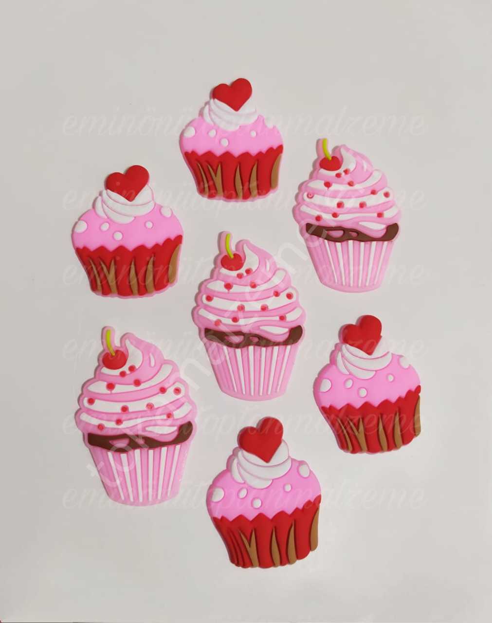 Kauçuk Cupcake