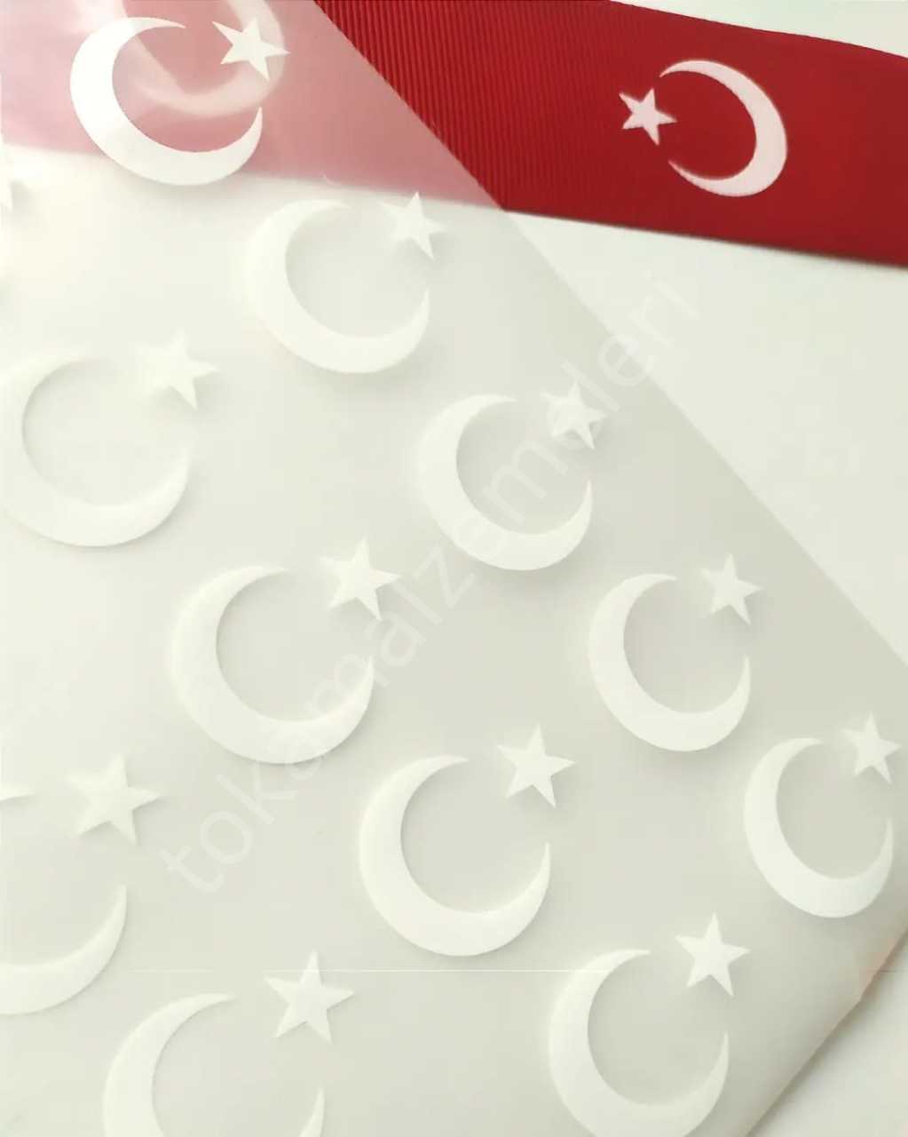 Ay yıldız baskı