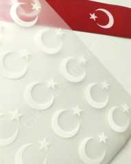 Ay yıldız baskı