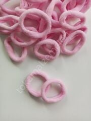 24lü lastik toka açık toz pembe
