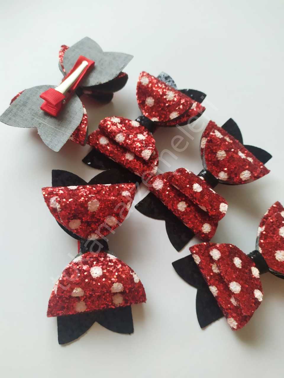 Dökülmez simli minnie fiyonk
