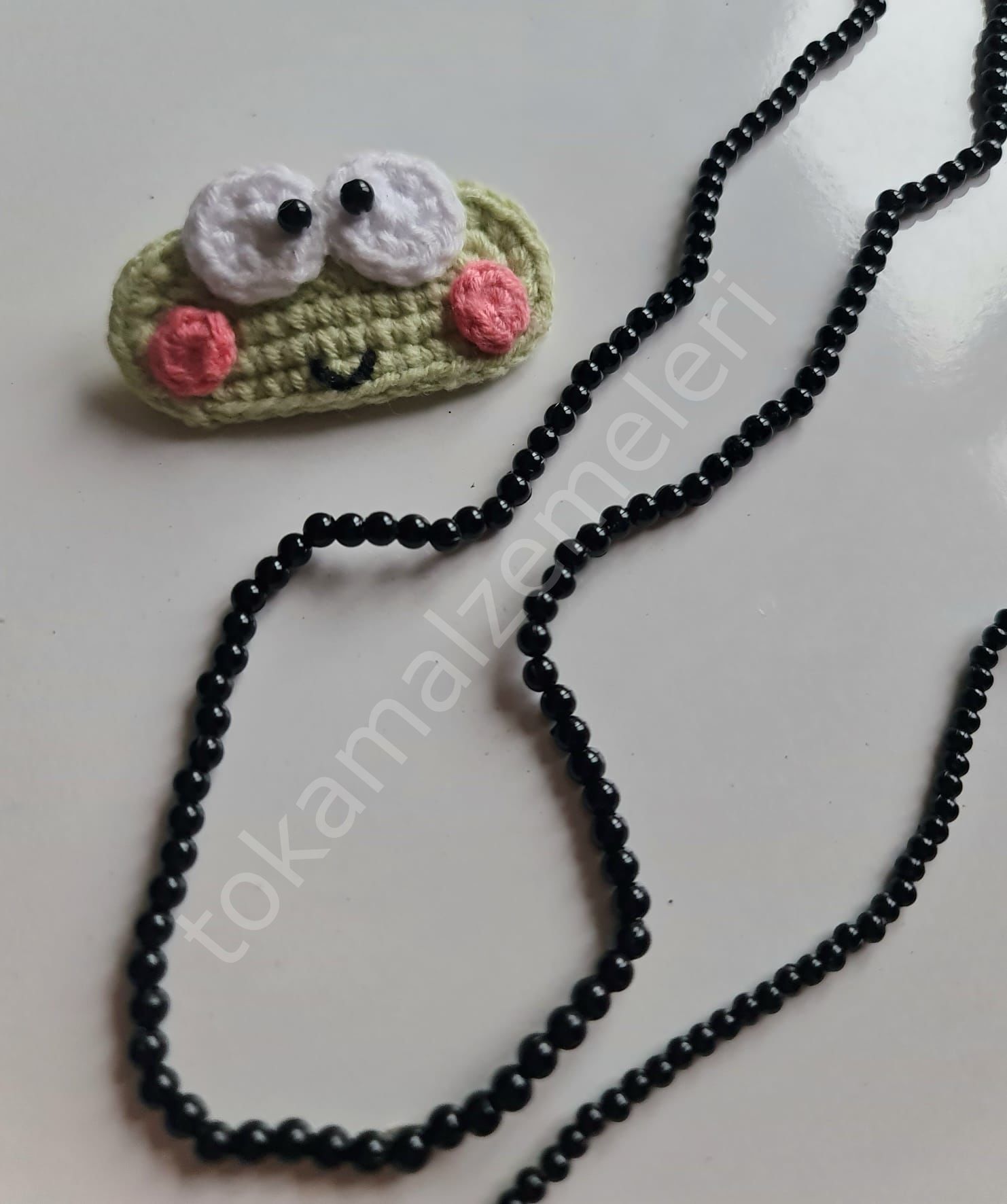 siyah göz boncuk 3mm ve 4mm