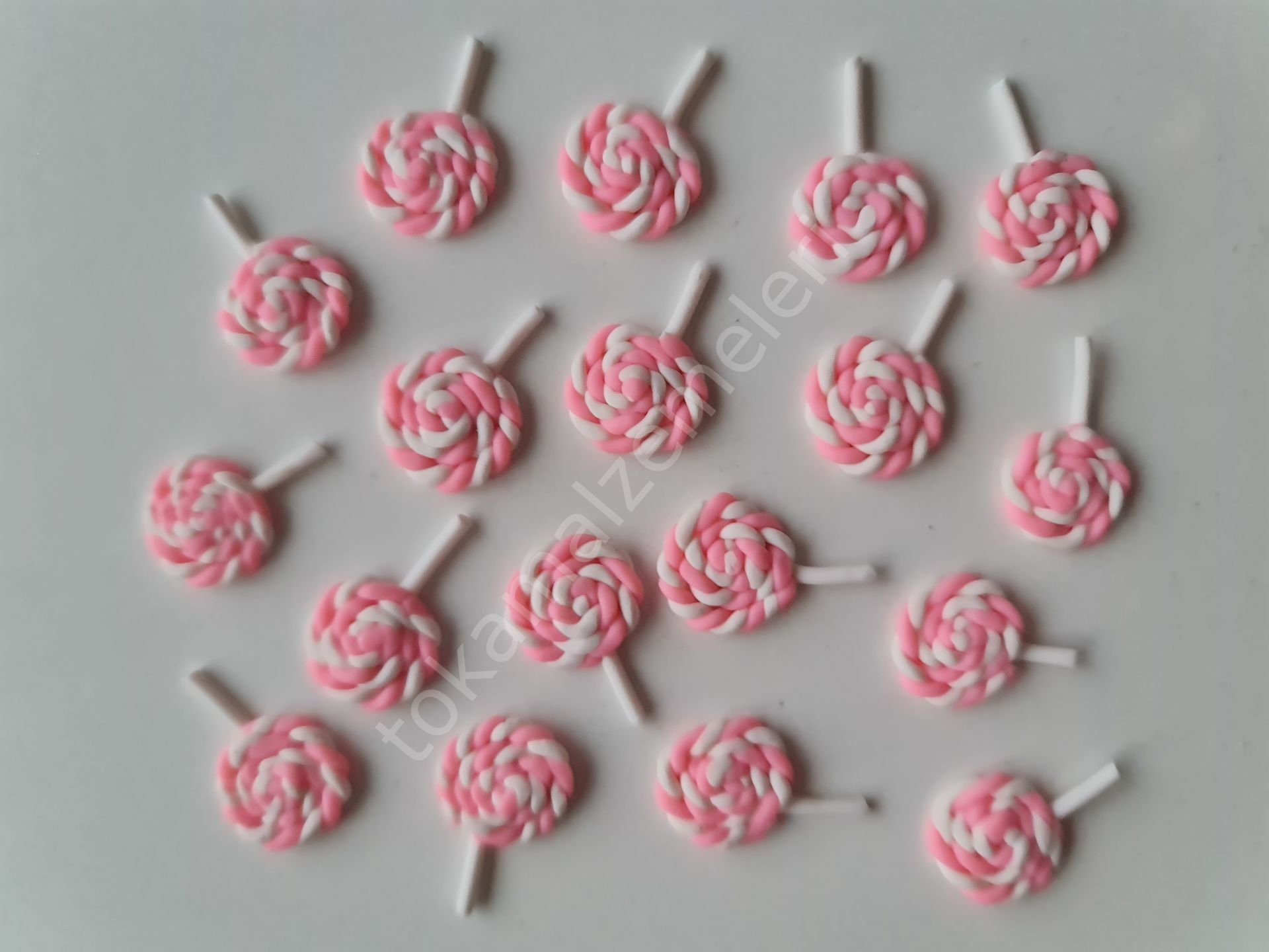 Mini boy polimerkil lolipop