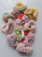 kürklü disney prensesleri lastik toka 10lu