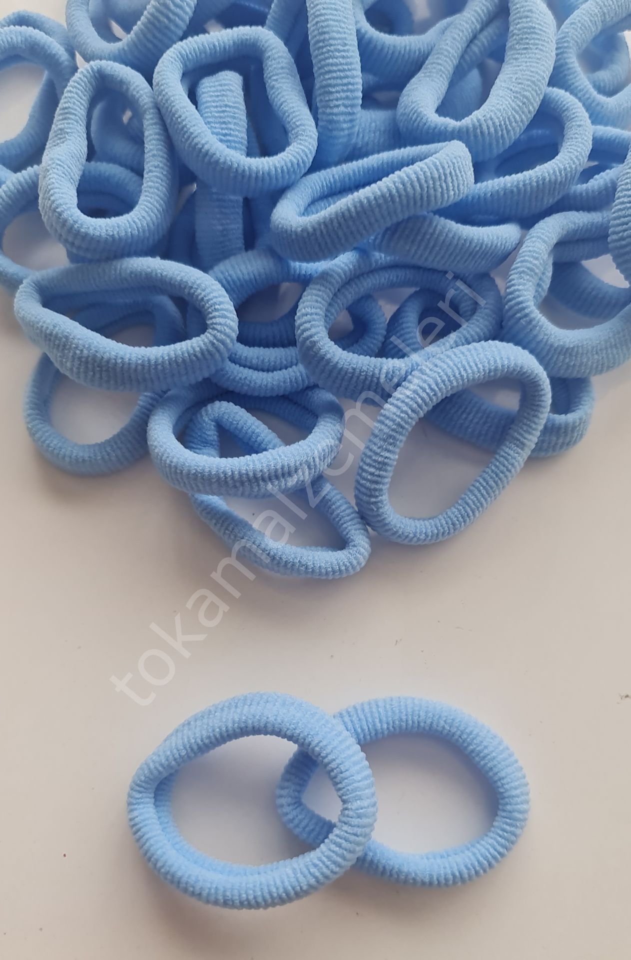 24lü lastik toka mavi