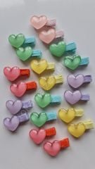 Pens tokalı kalpler
