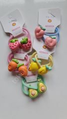 Lastik tokalı meyveler