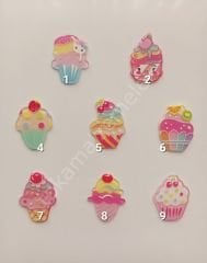 Simli Pırıltılı Mika kekler