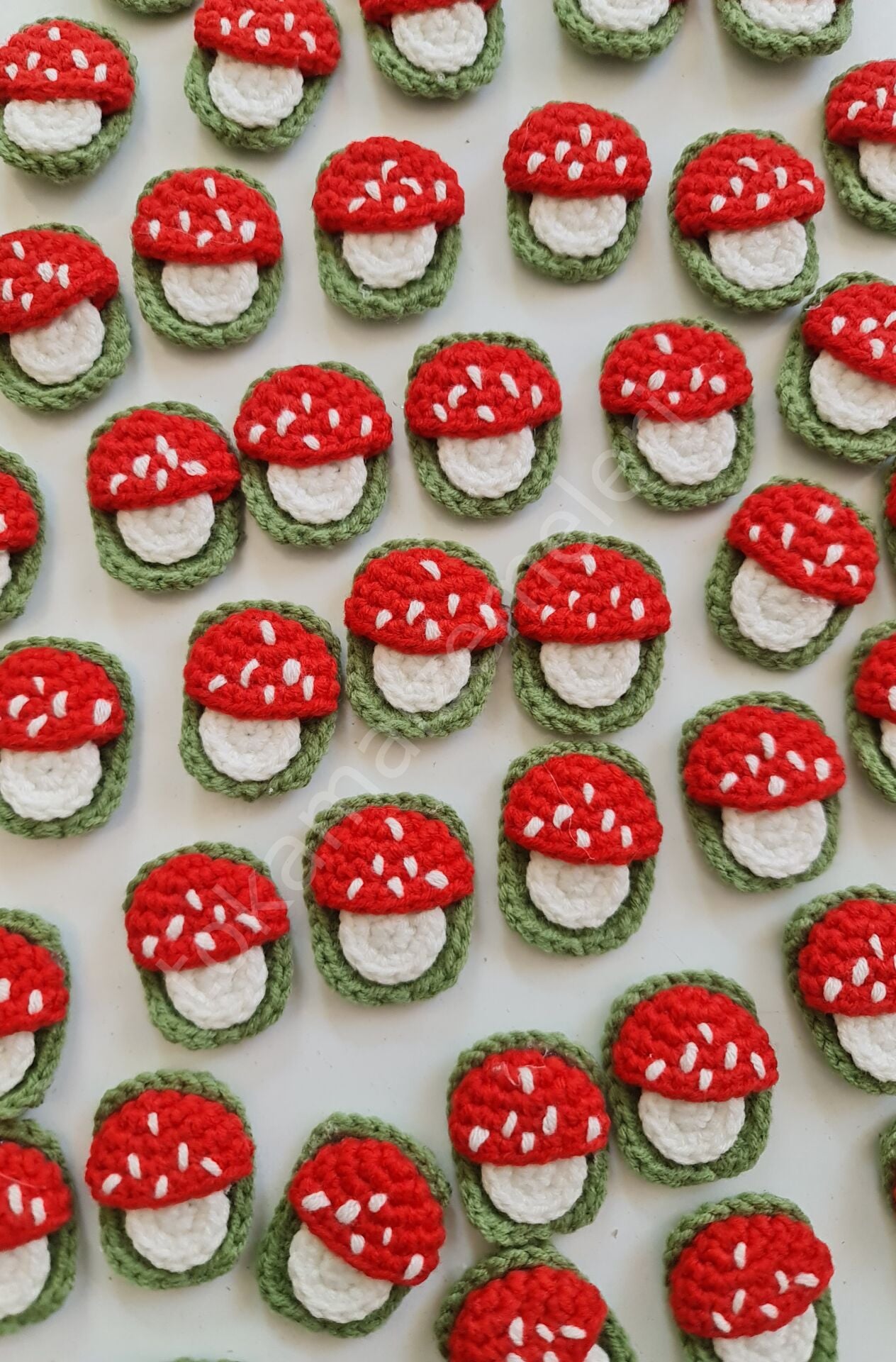 Örgü Küçük mantarlar