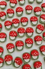 Örgü Küçük mantarlar