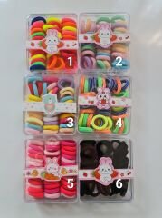 Kutulu lastik toka seti