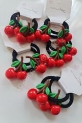 Kirazlı lastik tokalar