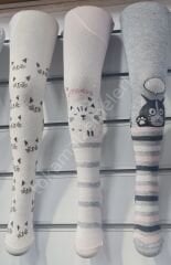 Kedi modelli külotlu çoraplar