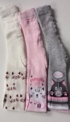 Kedi modelli külotlu çoraplar